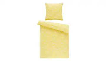 como Satin Bettwäsche Cottage yellow