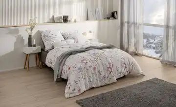 Flanell Bettwäsche  Floral ESTELLA