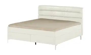 Boxspringbett Lina 140x200 Cm Weiss Mobel Hoffner