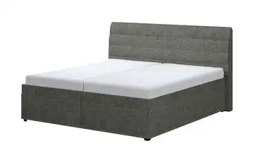 Boxspringbett Comte 180 cm Grau