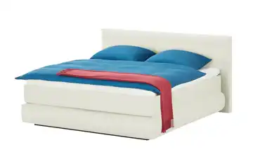 Wohnwert Boxspringbett Dormian Bolge Low Weiß 160 cm H2