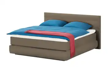 Wohnwert Boxspringbett Dormian Bolge Low Taupe 140 cm H2