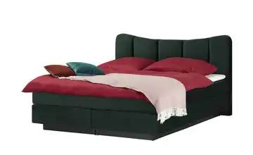 Boxspringbett Dalur H3 180 cm Dunkelgrün