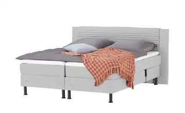 Motor-Boxspringbett Synda Hellgrau 180 cm H3