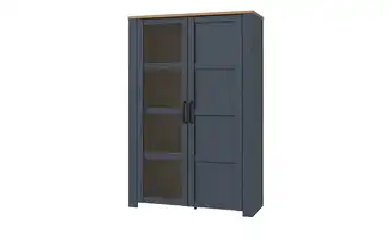 Highboard Toneo Eiche (Nachbildung), Dunkelblau