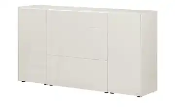 JOOP! Sideboard Gloss Base Hellgrau Push-to-Open-Funktion, Vollauszug 152,5 cm