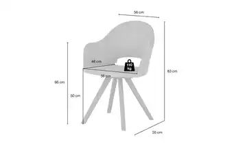 smart Schalenstuhl Tim | Möbel Höffner
