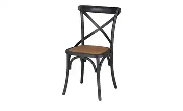  Rattan-Bistrostuhl in Antikoptik Xabi