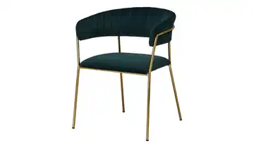 Samt-Polsterstuhl Arjen