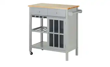 Servierwagen in Landhaus-Optik Butcher