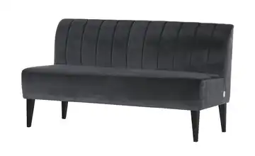 Speisesofa Hearty 168 cm Anthrazit