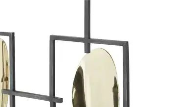 Wanddekoration mit Teelichthalter