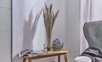 Vase mit Metallgestell  Peill+Putzler