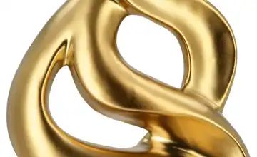 Deko-Objekt | goldfarben / Schwarz | Möbel Höffner