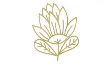  Wanddekoration  Blume