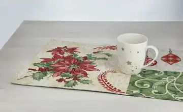 LAVIDA Platzset Weihnachtsstern