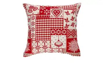 LAVIDA Kissen Weihnachtspatch