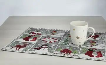 LAVIDA Platzset Schneebilder