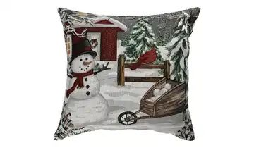 LAVIDA Kissen Schneemann