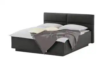 meinBett Polsterbettgestell Fara Anthrazit 180 cm