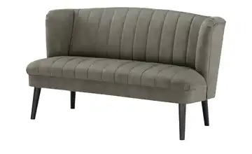 switch Küchensofa Rina 156 cm Anthrazit Mikrofaser