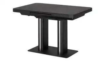 Esstisch ausziehbar Tizian Schwarz 120 cm
