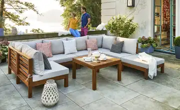 Yorkshire Garten-Sitzgruppe, 8-teilig  Cape