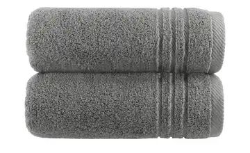 Handtuch (50 x 100cm), 2er-Set Anthrazit Soft Cotton
