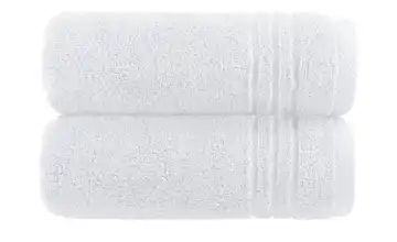 Handtuch (50 x 100cm), 2er-Set Weiß Soft Cotton