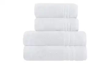 Handtuch-Set Weiß, 4-teilig Soft Cotton