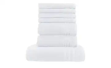 Handtuch-Set Weiß, 7-teilig Soft Cotton