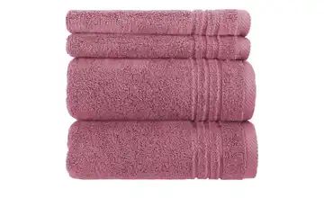 Handtuch-Set Beere, 4-teilig Soft Cotton