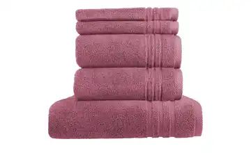 Handtuch-Set Beere, 5-teilig Soft Cotton