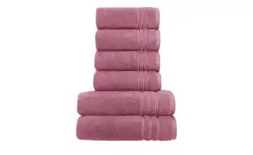 Handtuch-Set Beere, 6-teilig Soft Cotton
