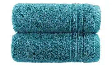 Handtuch (50 x 100cm), 2er-Set Petrol Soft Cotton