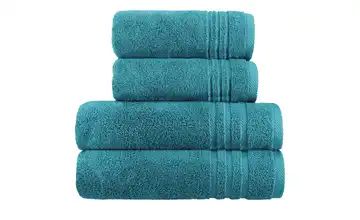 Handtuch-Set Petrol, 4-teilig Soft Cotton Soft Cotton