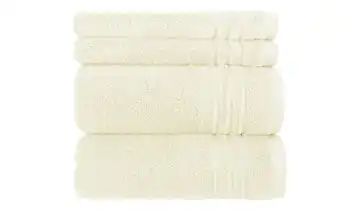 Handtuch-Set Creme, 4-teilig Soft Cotton