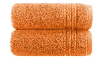 Handtuch (50 x 100cm), 2er-Set Orange Soft Cotton