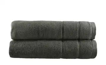 Duschtuch (70 x 140cm), 2er-Set Anthrazit Lifestyle