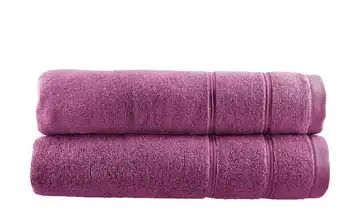 Duschtuch (70 x 140cm), 2er-Set Beere Lifestyle