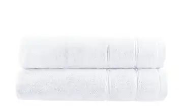 Duschtuch (70 x 140cm), 2er-Set Weiß Lifestyle