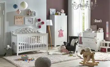 Babyzimmer, 4-teilig Eloise