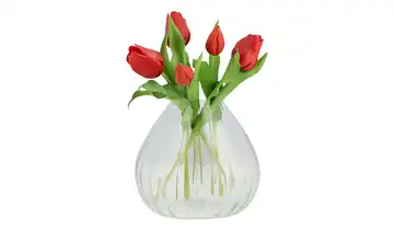  Vase mit Tulpen, 2-teilig  