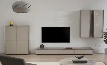 Wohnwandkombination 4-teilig  Stream