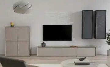  Wohnwandkombination 4-teilig  Stream