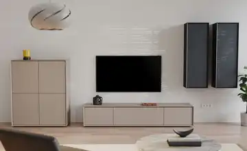  Wohnwandkombination 4-teilig  Stream