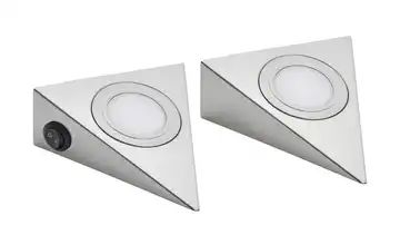 LED-Unterbauleuchten, 2er-Set LED-Dreiecksleuchte