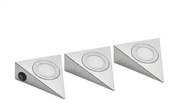 LED-Unterbauleuchten, 3er-Set LED-Dreieckleuchte