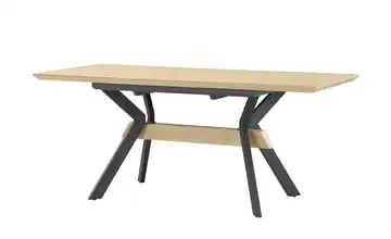 Esstisch ausziehbar Franky 140 cm Schwarz