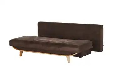smart Braunes Schlafsofa braun - Mikrofaser Odesso